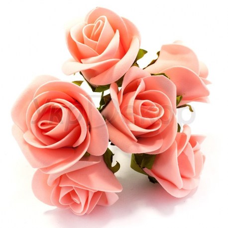 Букет роз из фоамирана SK 6 см